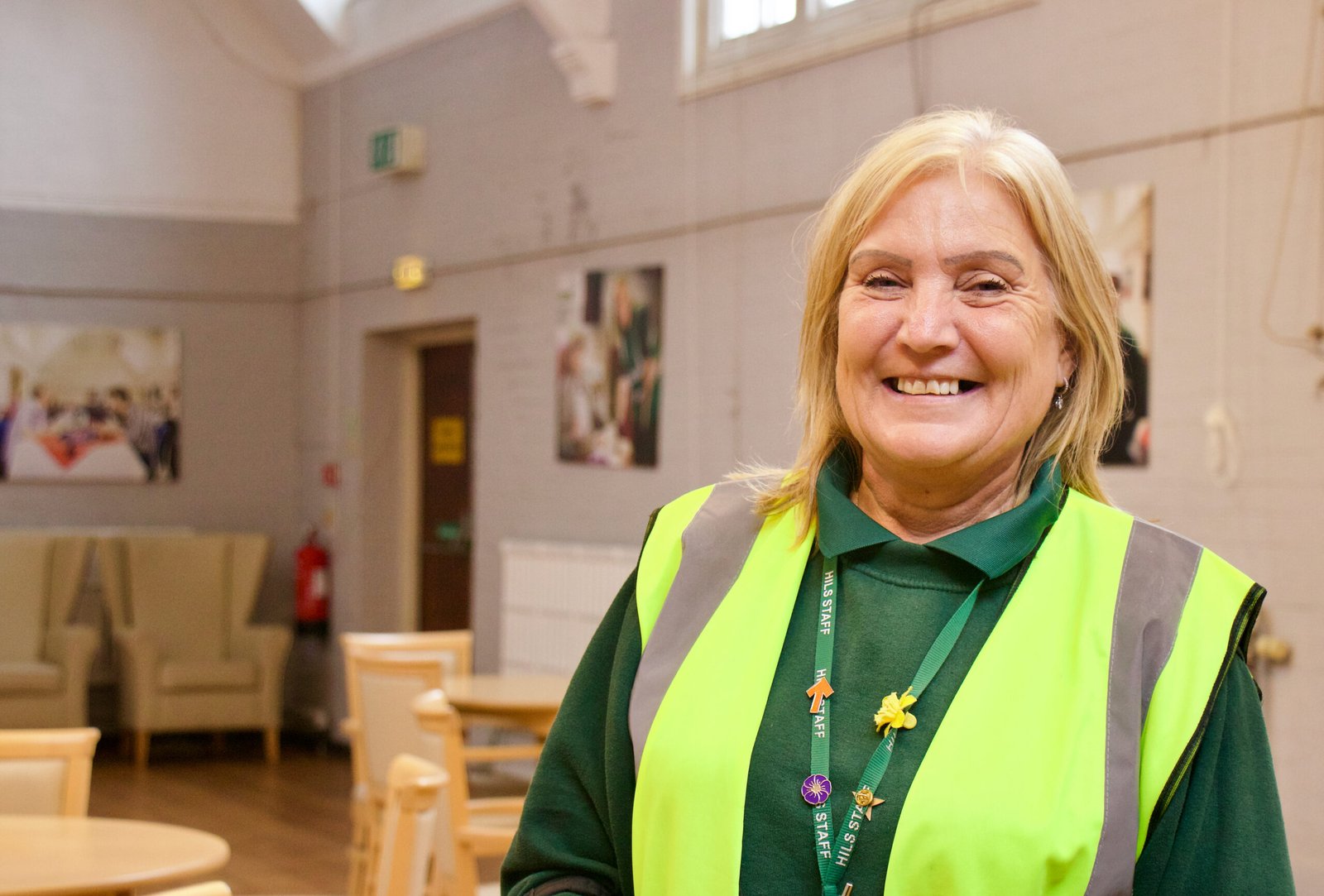 One of the HILS Community Team Members, working as part of the team to make a difference every day